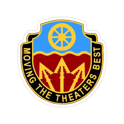 272 Transportation Battalion (U.S. Army) Transparent STICKER Die-Cut Vinyl Decal 6 Inch - The Sticker Space