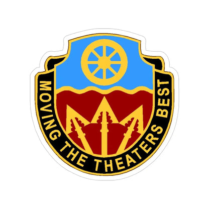 272 Transportation Battalion (U.S. Army) Transparent STICKER Die-Cut Vinyl Decal - The Sticker Space