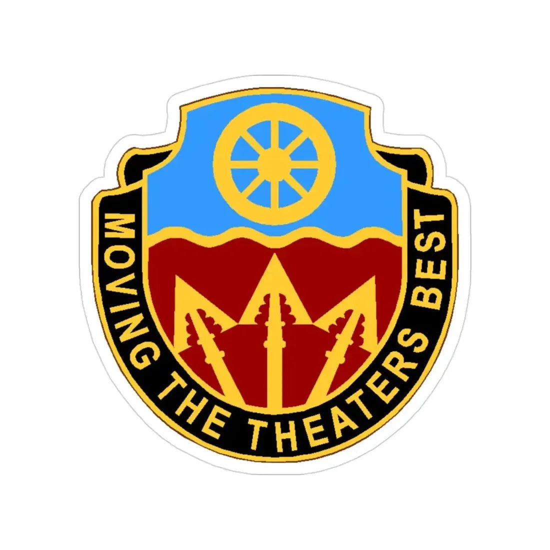 272 Transportation Battalion (U.S. Army) Transparent STICKER Die-Cut Vinyl Decal - The Sticker Space