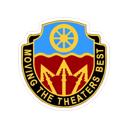 272 Transportation Battalion (U.S. Army) Transparent STICKER Die-Cut Vinyl Decal - The Sticker Space