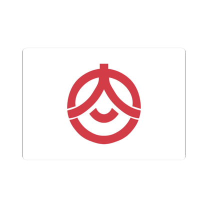 Flag of Onjuku Chiba (Japan) STICKER Vinyl Kiss-Cut Decal