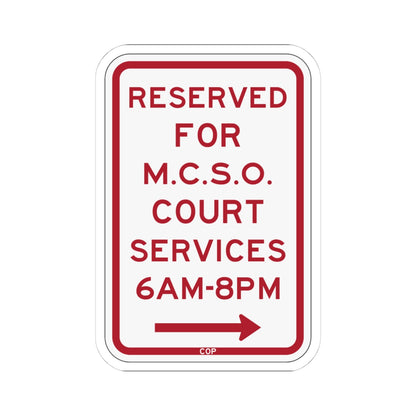 PBOT Road sign P4385R (Oregon) (Road Sign) STICKER Vinyl Kiss-Cut Decal