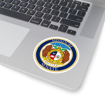 Seal of the Senate of Missouri - STICKER Vinyl Kiss-Cut Decal