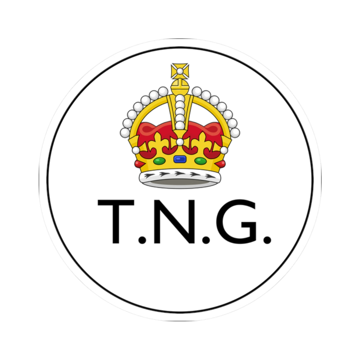 Badge of the Territory of New Guinea (Guinea) (Coat of Arms) STICKER Vinyl Kiss-Cut Decal