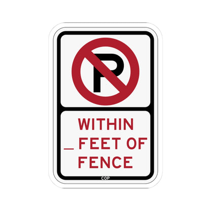 PBOT Road sign P1070 (Oregon) (Road Sign) STICKER Vinyl Kiss-Cut Decal