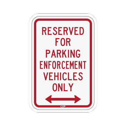 PBOT Road sign P4100D (Oregon) (Road Sign) STICKER Vinyl Kiss-Cut Decal