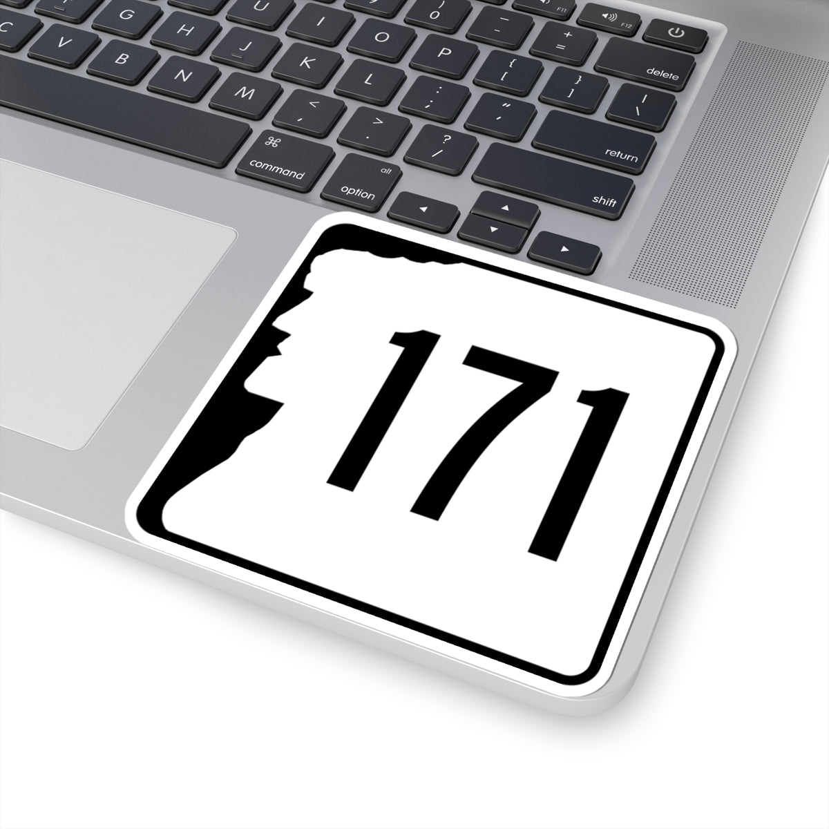 NH Route 171 (New Hampshire) (Road Sign) STICKER Vinyl Kiss-Cut Decal