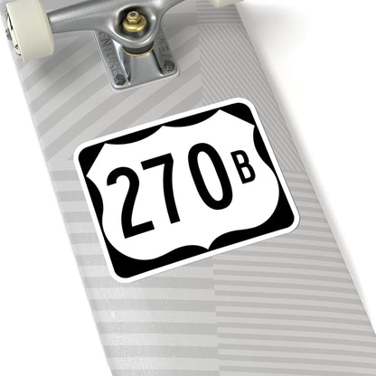 US 270B (Arkansas) (Road Sign) STICKER Vinyl Kiss-Cut Decal
