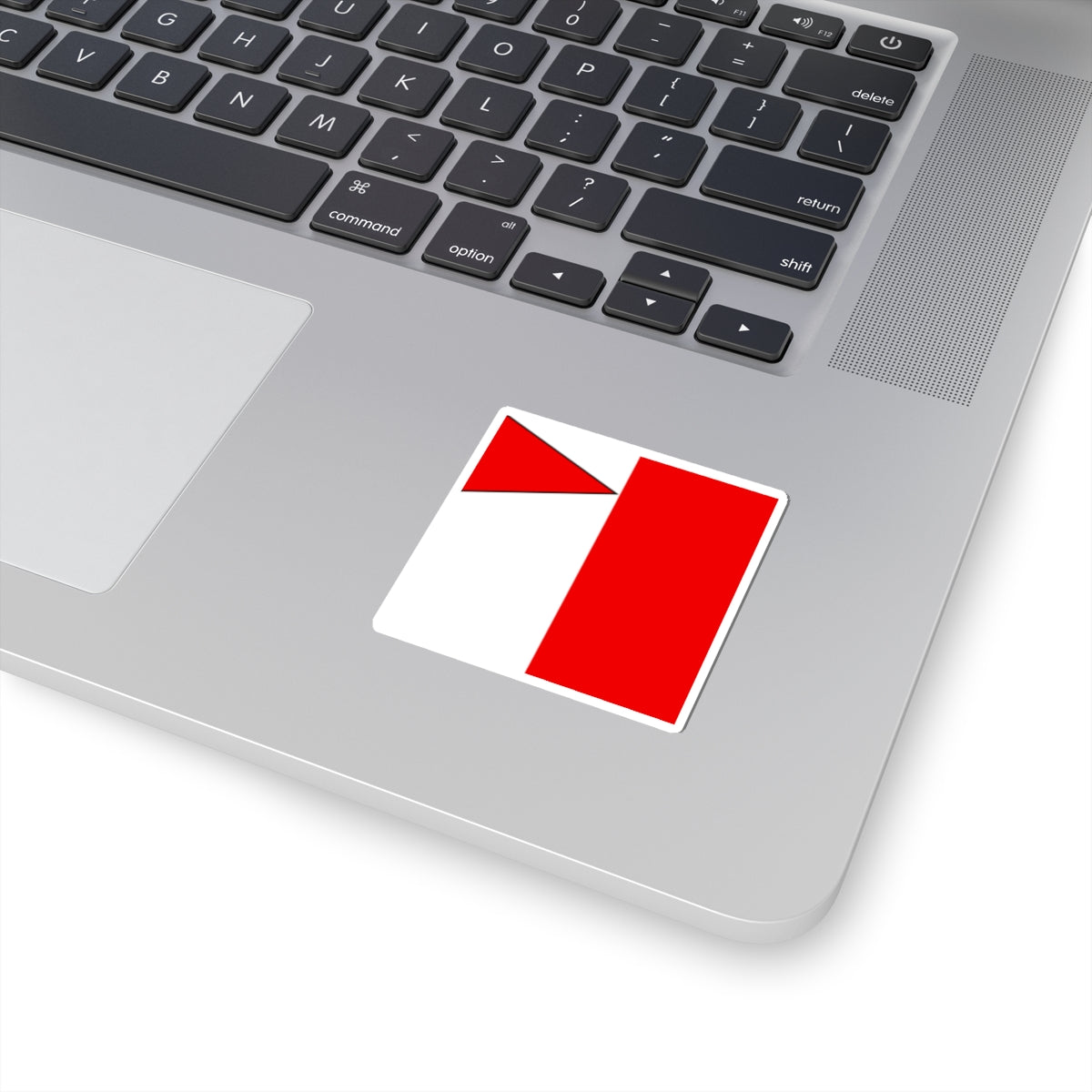 CHE Obernau LU Flag (Switzerland) STICKER Vinyl Kiss-Cut Decal