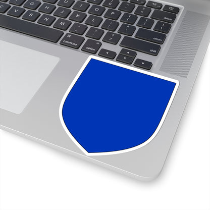 Azure Heraldic Shield (Spain) (Coat of Arms) STICKER Vinyl Kiss-Cut Decal