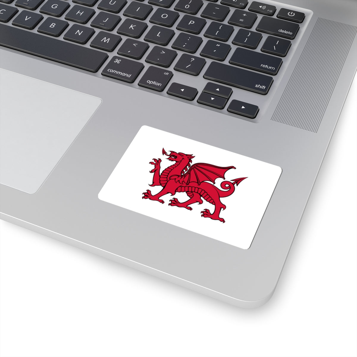 Flag of Wales without Green (United Kingdom) STICKER Vinyl Kiss-Cut Decal