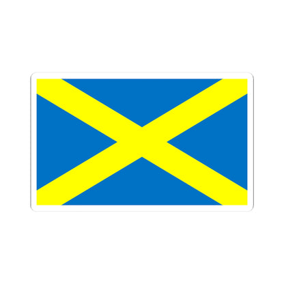 Saint Albans cross (England) STICKER Vinyl Kiss-Cut Decal