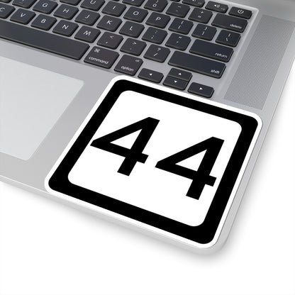 WV-44 (Virginia) (Road Sign) STICKER Vinyl Kiss-Cut Decal