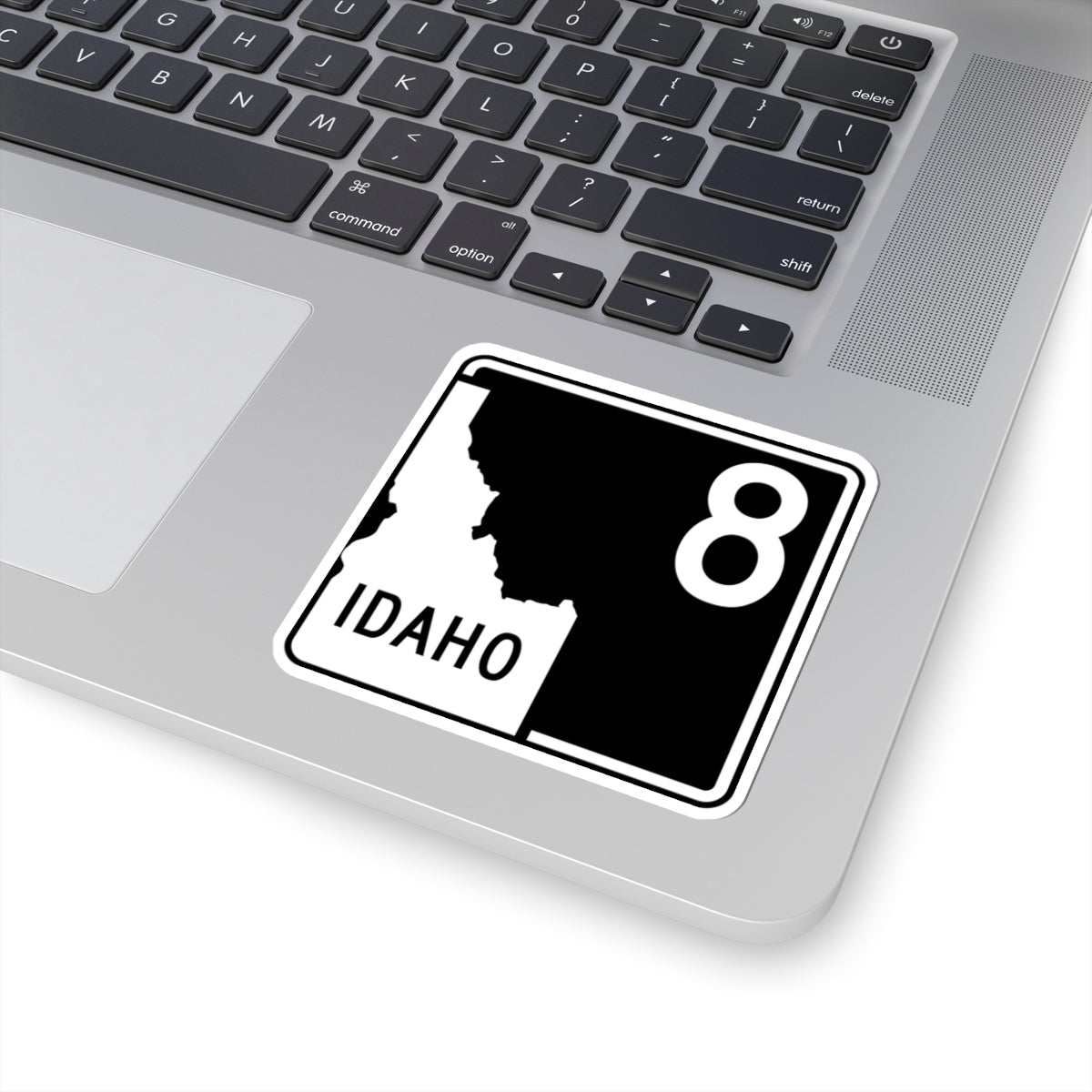 ID-8 (Idaho) (Road Sign) STICKER Vinyl Kiss-Cut Decal