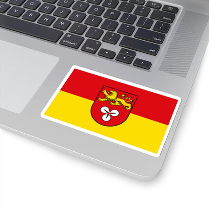 Flag of Hannover Germany - STICKER Vinyl Kiss-Cut Decal