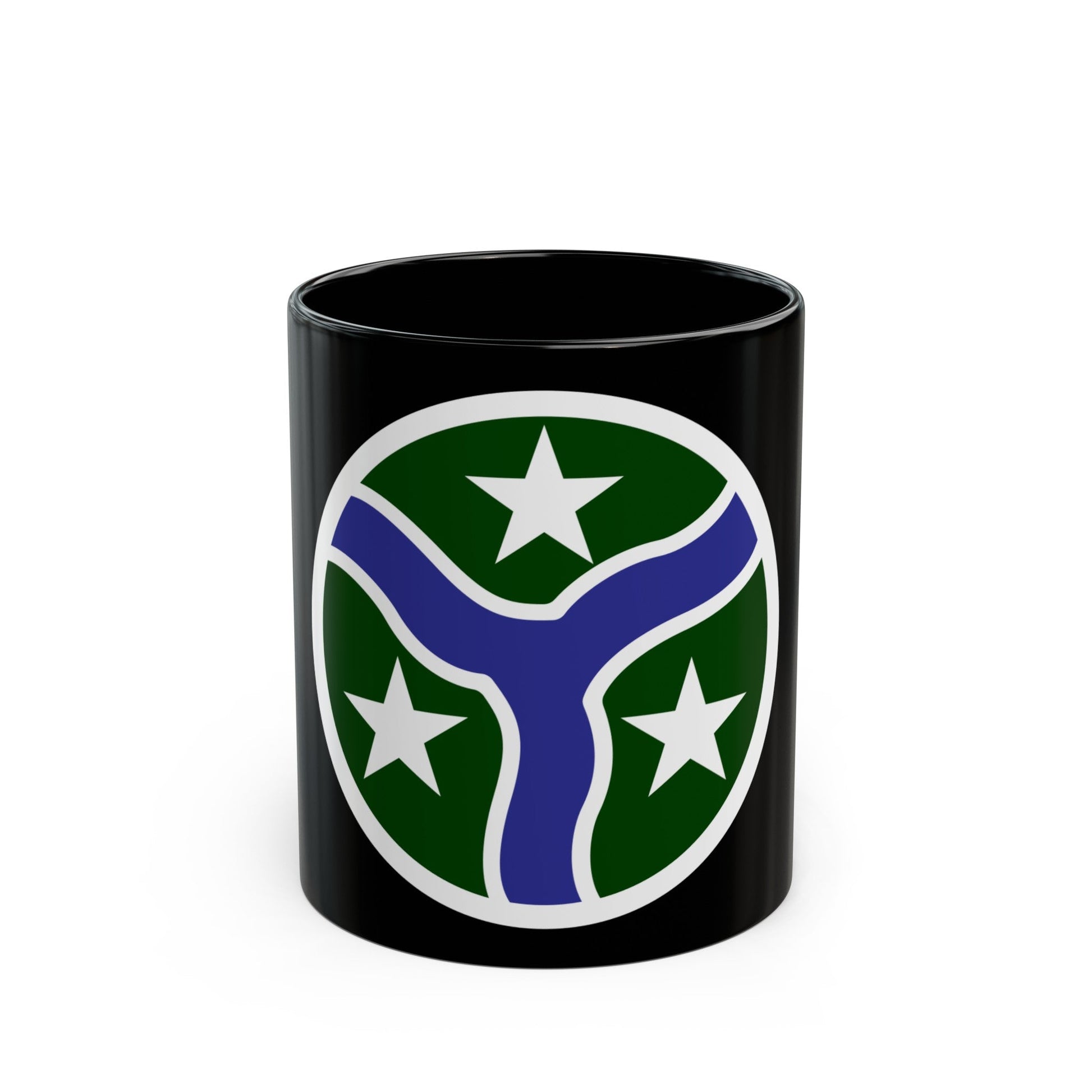 278th Armored Cavalry Regiment (U.S. Army) Black Coffee Mug-11oz-The Sticker Space