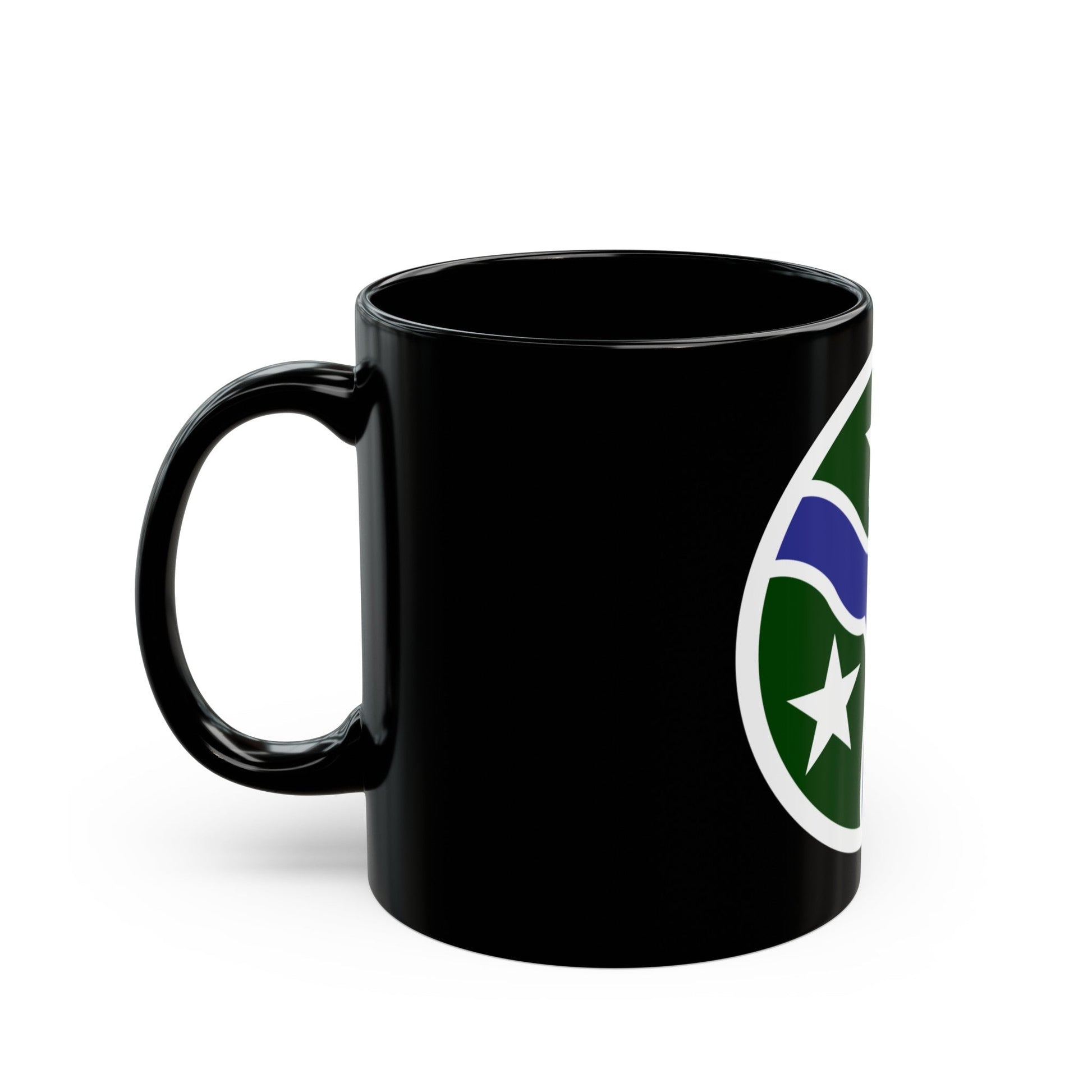 278th Armored Cavalry Regiment (U.S. Army) Black Coffee Mug-The Sticker Space