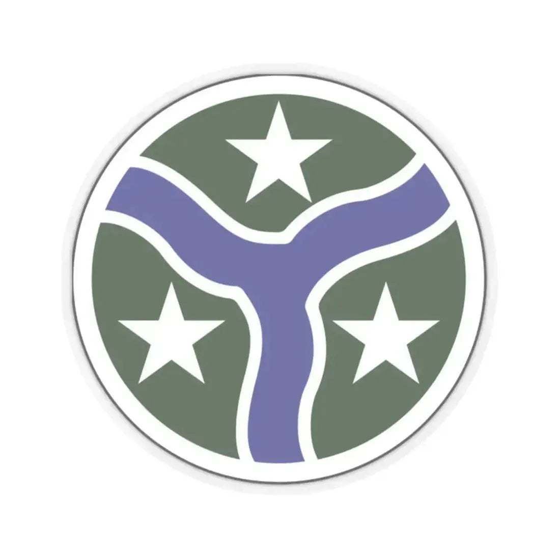 278th Armored Cavalry Regiment (U.S. Army) STICKER Vinyl Kiss-Cut Decal 2 Inch Transparent - The Sticker Space