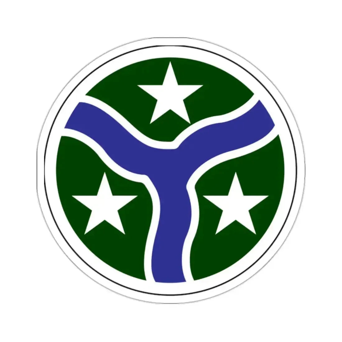 278th Armored Cavalry Regiment (U.S. Army) STICKER Vinyl Kiss-Cut Decal 2 Inch White - The Sticker Space