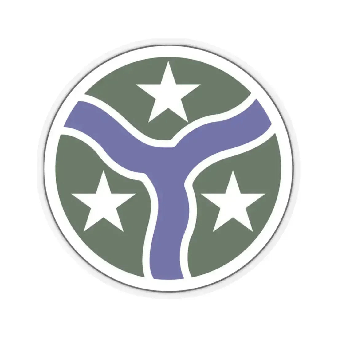 278th Armored Cavalry Regiment (U.S. Army) STICKER Vinyl Kiss-Cut Decal 3 Inch Transparent - The Sticker Space