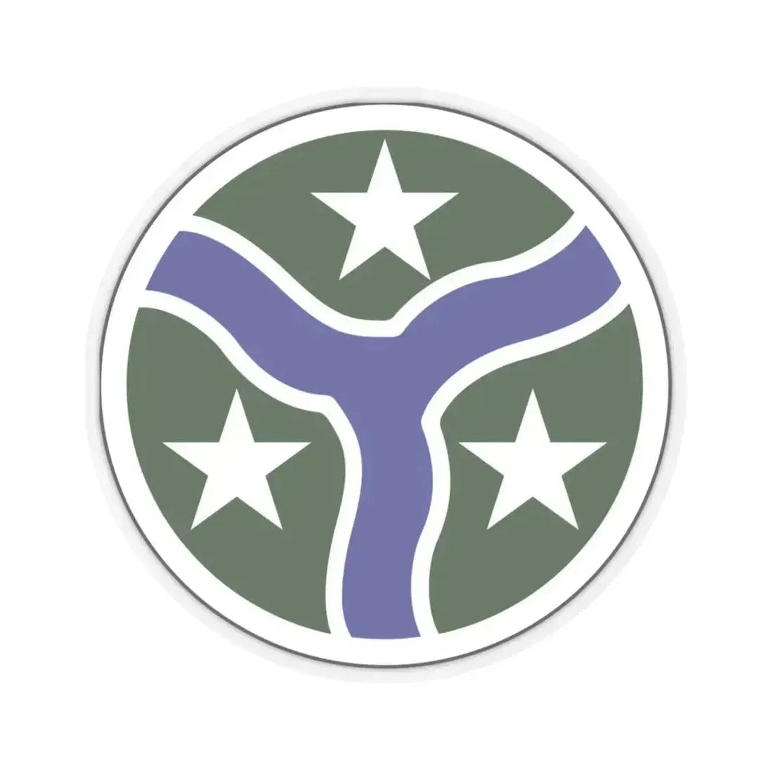 278th Armored Cavalry Regiment (U.S. Army) STICKER Vinyl Kiss-Cut Decal 6 Inch Transparent - The Sticker Space