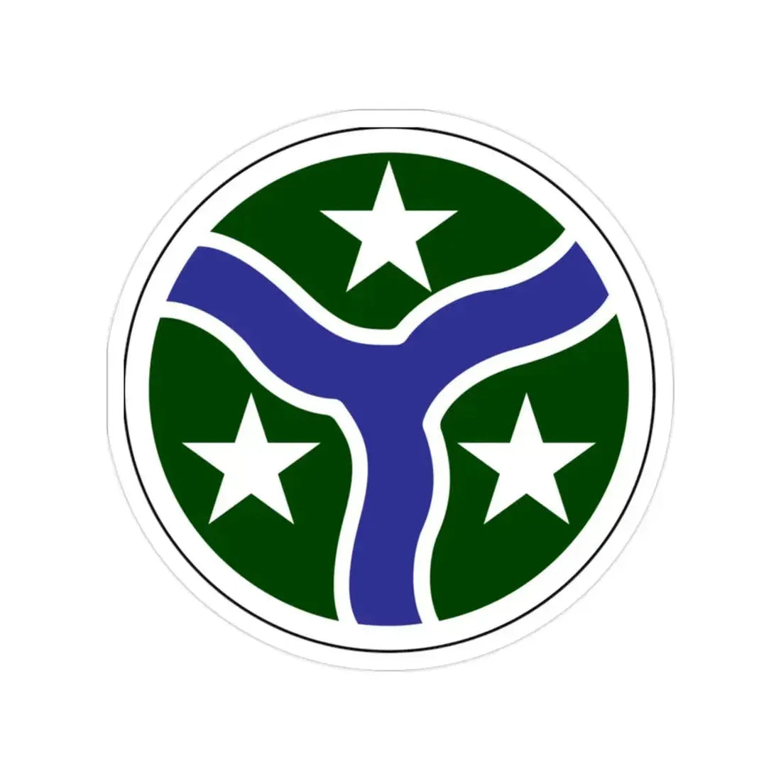 278th Armored Cavalry Regiment (U.S. Army) Transparent STICKER Die-Cut Vinyl Decal 2 Inch - The Sticker Space