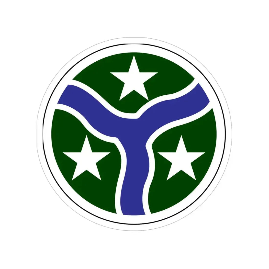 278th Armored Cavalry Regiment (U.S. Army) Transparent STICKER Die-Cut Vinyl Decal 4 Inch - The Sticker Space