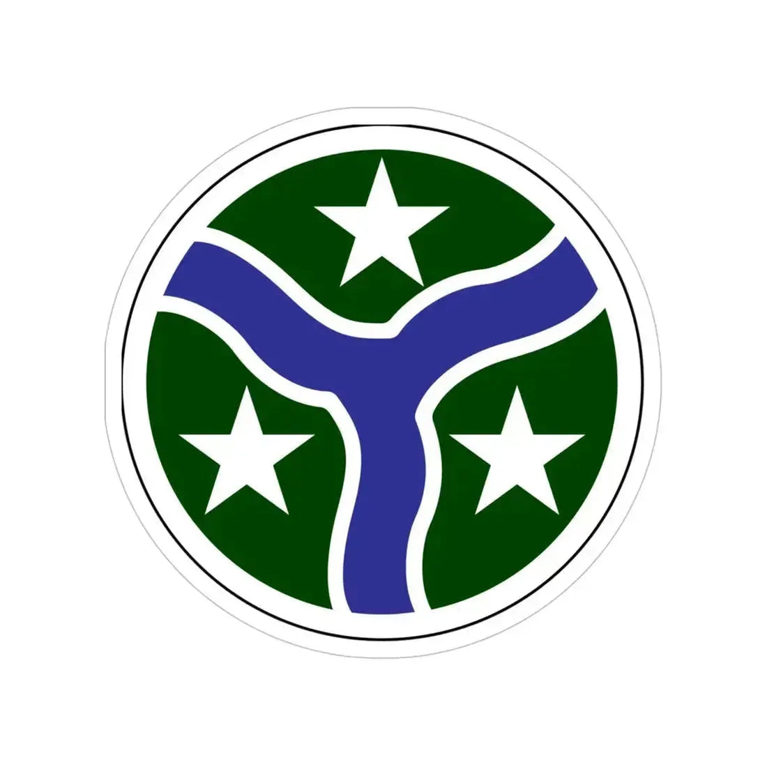 278th Armored Cavalry Regiment (U.S. Army) Transparent STICKER Die-Cut Vinyl Decal 5 Inch - The Sticker Space