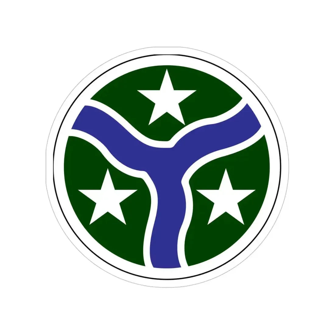 278th Armored Cavalry Regiment (U.S. Army) Transparent STICKER Die-Cut Vinyl Decal 5 Inch - The Sticker Space