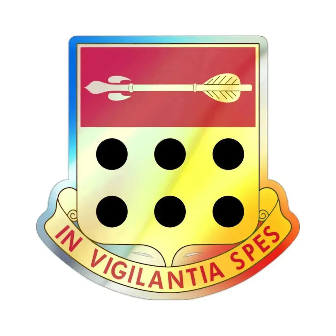 278th Artillery Regiment (U.S. Army) Holographic STICKER Die-Cut Vinyl Decal 2 Inch Holographic - The Sticker Space