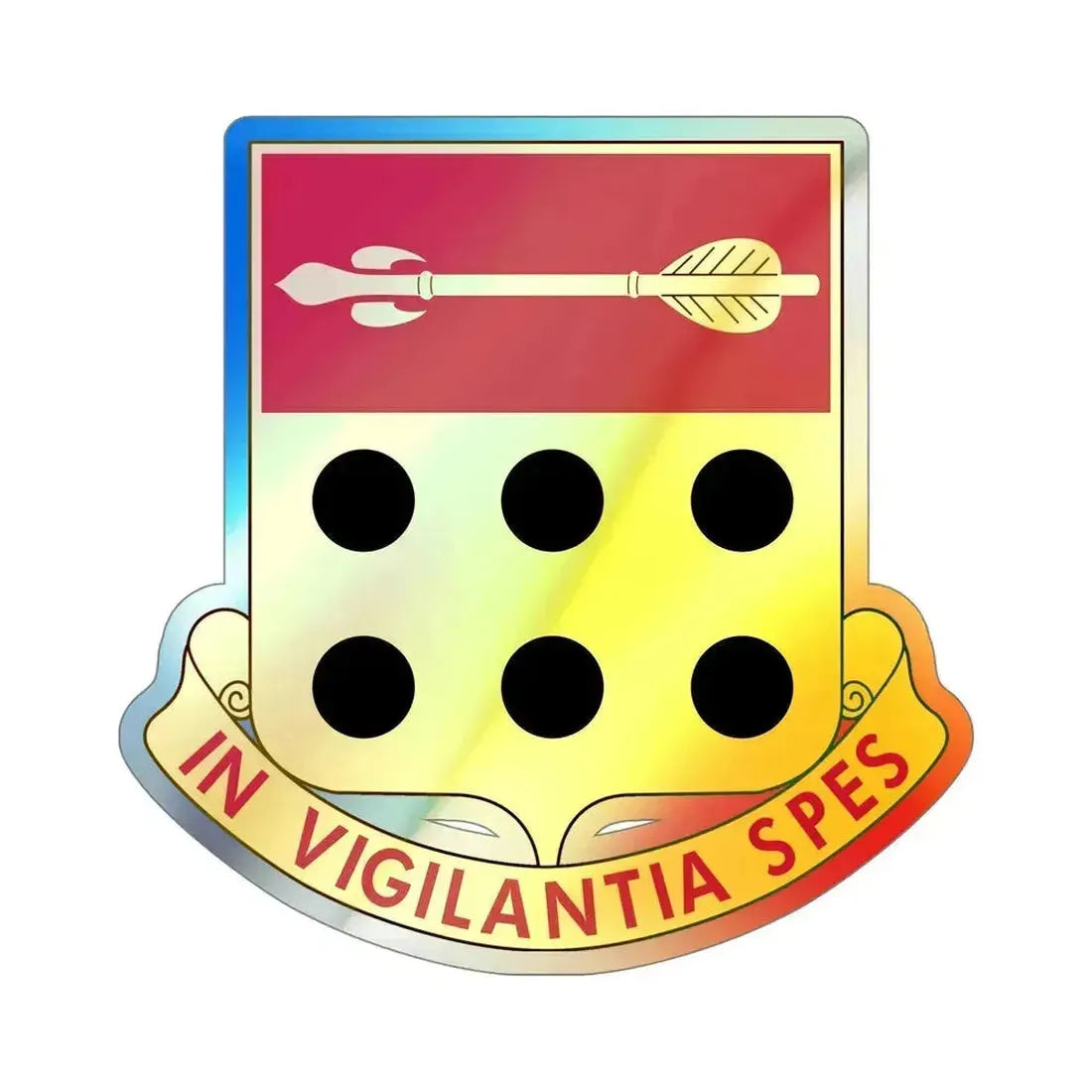 278th Artillery Regiment (U.S. Army) Holographic STICKER Die-Cut Vinyl Decal 5 Inch Holographic - The Sticker Space
