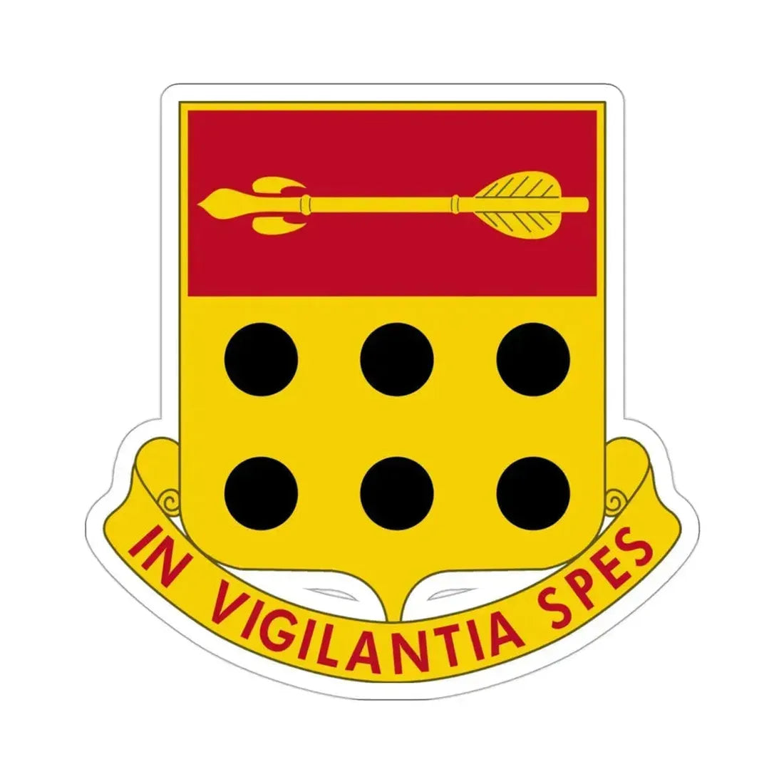 278th Artillery Regiment (U.S. Army) STICKER Vinyl Die-Cut Decal 3 Inch - The Sticker Space