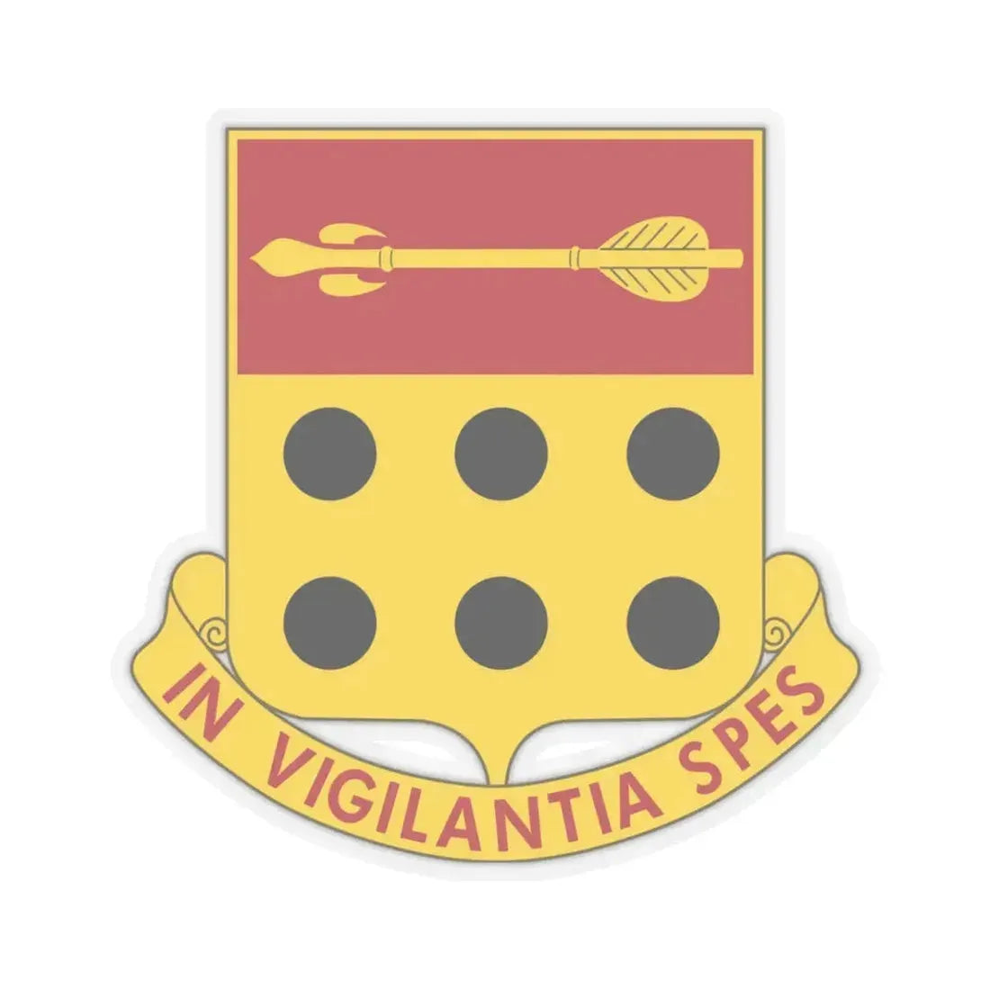 278th Artillery Regiment (U.S. Army) STICKER Vinyl Kiss-Cut Decal 3 Inch Transparent - The Sticker Space