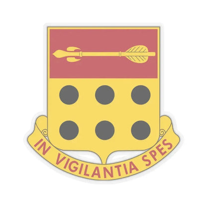 278th Artillery Regiment (U.S. Army) STICKER Vinyl Kiss-Cut Decal 3 Inch Transparent - The Sticker Space