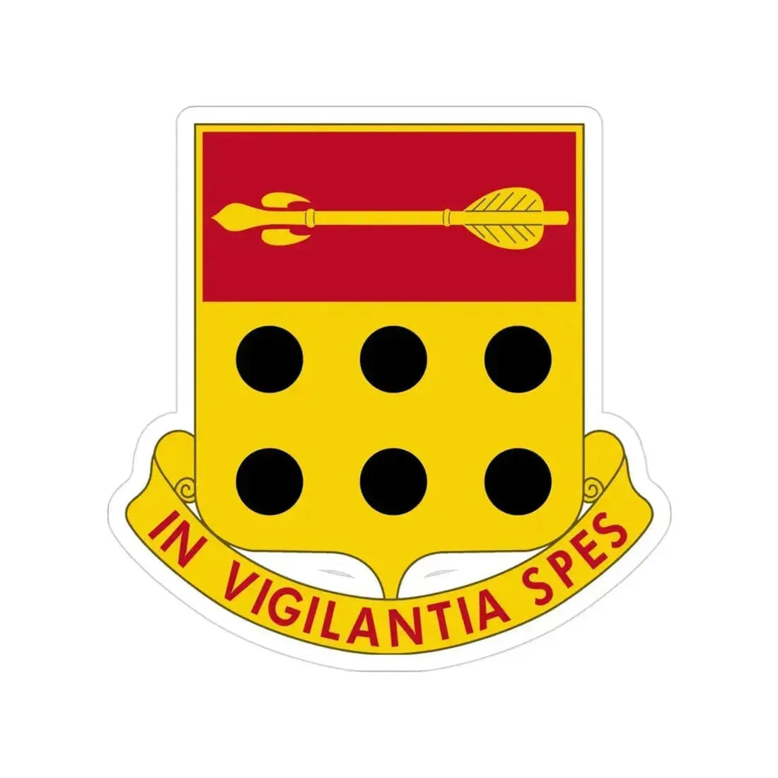 278th Artillery Regiment (U.S. Army) Transparent STICKER Die-Cut Vinyl Decal 3 Inch - The Sticker Space