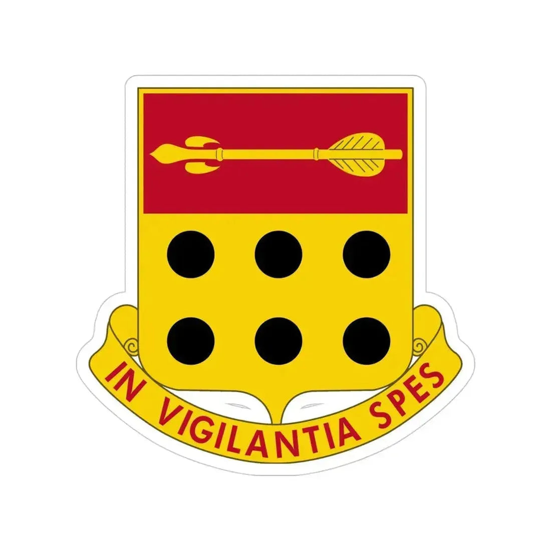 278th Artillery Regiment (U.S. Army) Transparent STICKER Die-Cut Vinyl Decal 4 Inch - The Sticker Space
