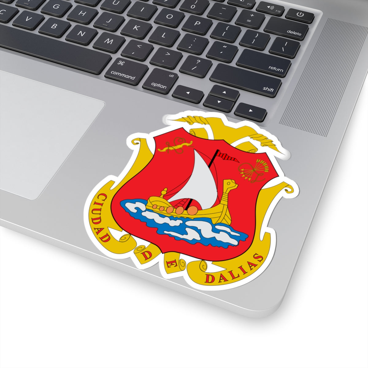 Escudo de Dalías (Spain) (Coat of Arms) STICKER Vinyl Kiss-Cut Decal
