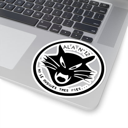 Ala12monocromo (Spain) (Coat of Arms) STICKER Vinyl Kiss-Cut Decal