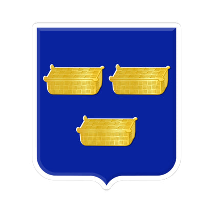 Baarle-Nassau wapen (Netherlands) (Coat of Arms) STICKER Vinyl Kiss-Cut Decal