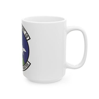 27th Aerial Port Squadron (U.S. Air Force) White Coffee Mug-The Sticker Space