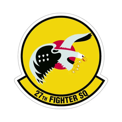27th Fighter Squadron (U.S. Air Force) STICKER Vinyl Die-Cut Decal 5 Inch - The Sticker Space