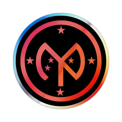 27th Infantry Division SSI (U.S. Army) Holographic STICKER Die-Cut Vinyl Decal 4 Inch Holographic - The Sticker Space