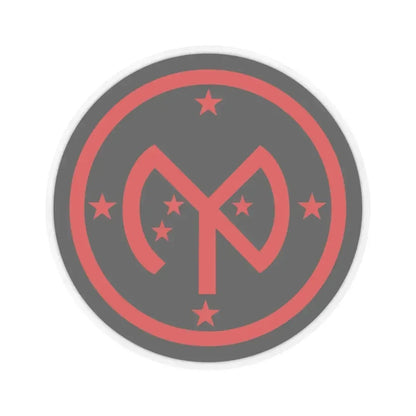 27th Infantry Division SSI (U.S. Army) STICKER Vinyl Kiss-Cut Decal 4 Inch Transparent - The Sticker Space