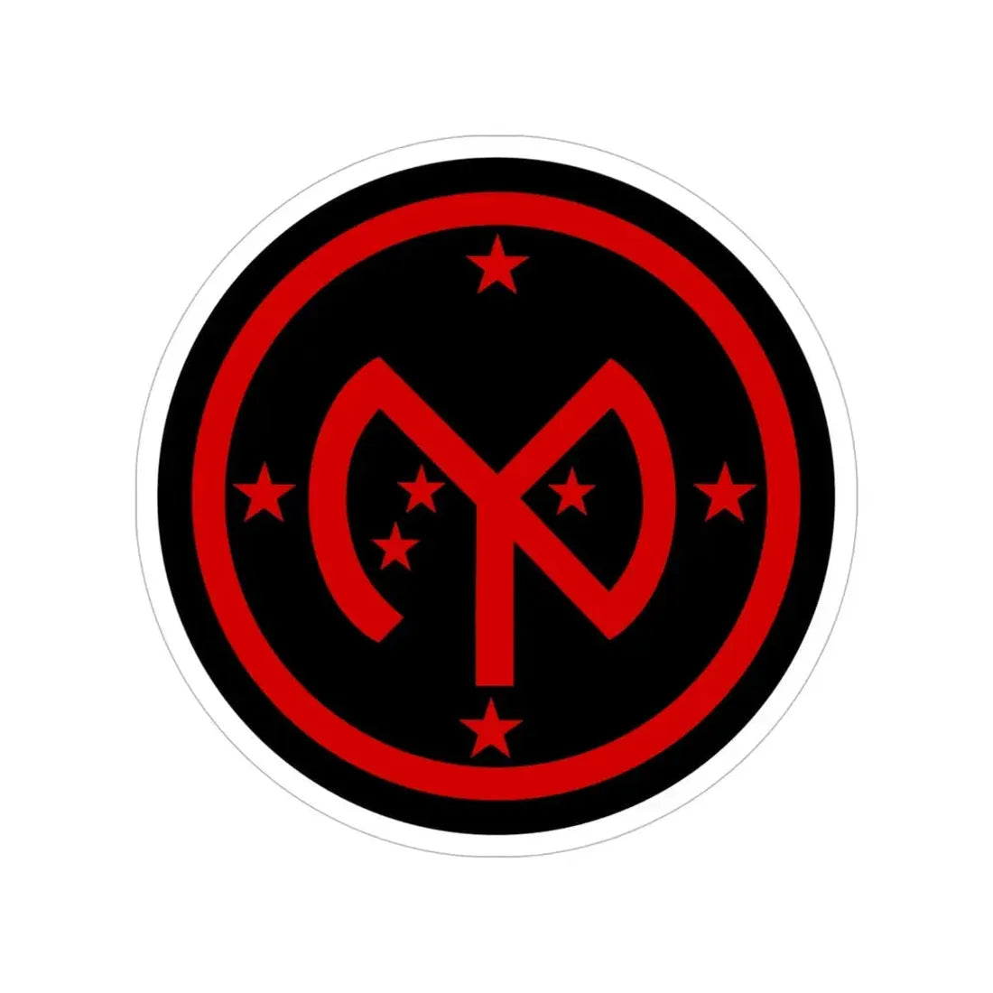 27th Infantry Division SSI (U.S. Army) Transparent STICKER Die-Cut Vinyl Decal - The Sticker Space
