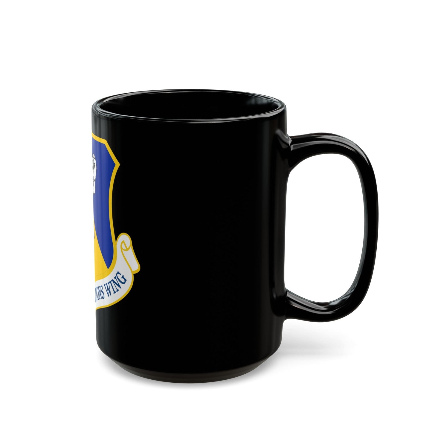 27th Special Operations Wing (U.S. Air Force) Black Coffee Mug-The Sticker Space