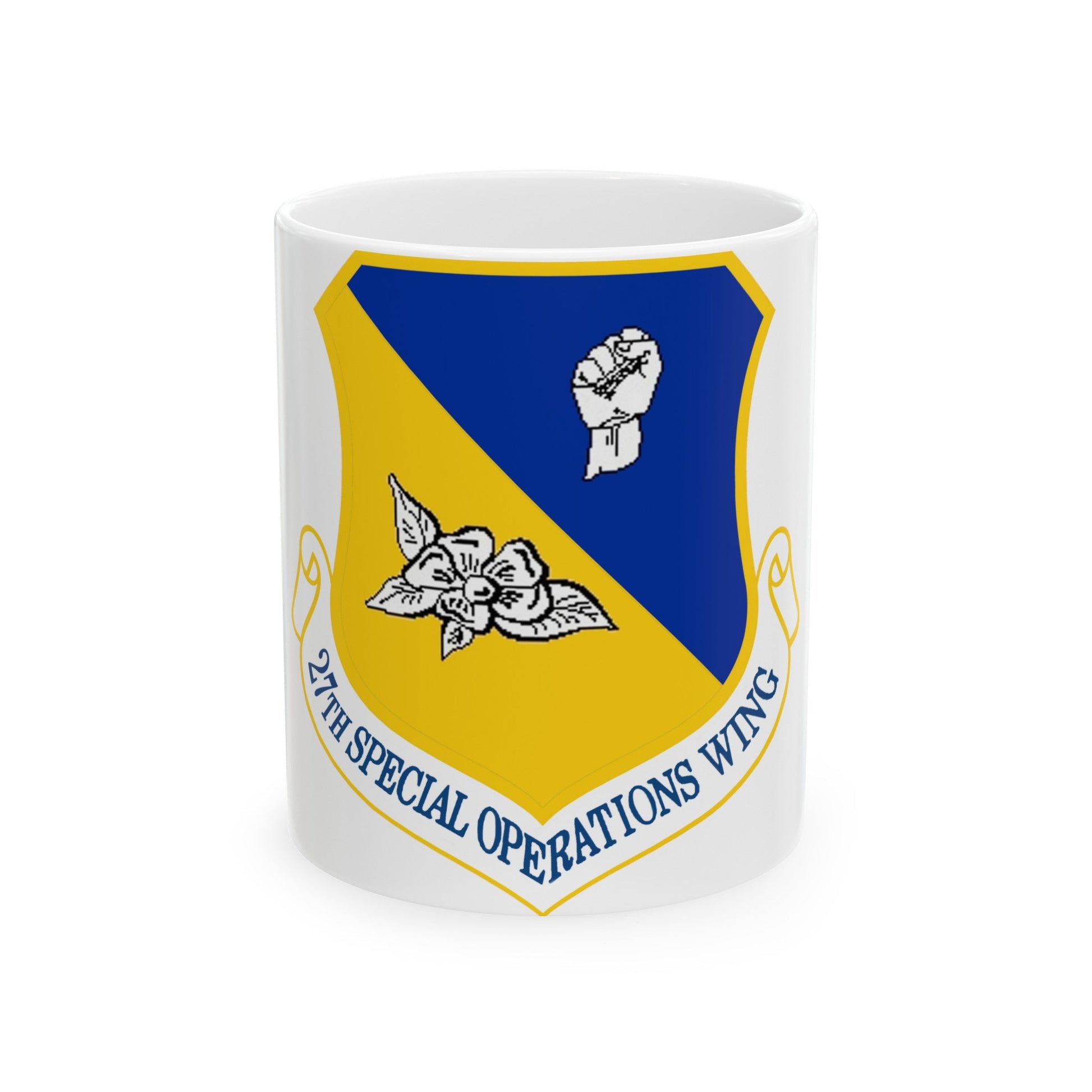 27th Special Operations Wing (U.S. Air Force) White Coffee Mug-11oz-The Sticker Space