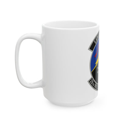 28 Intelligence Squadron AFRC (U.S. Air Force) White Coffee Mug-The Sticker Space