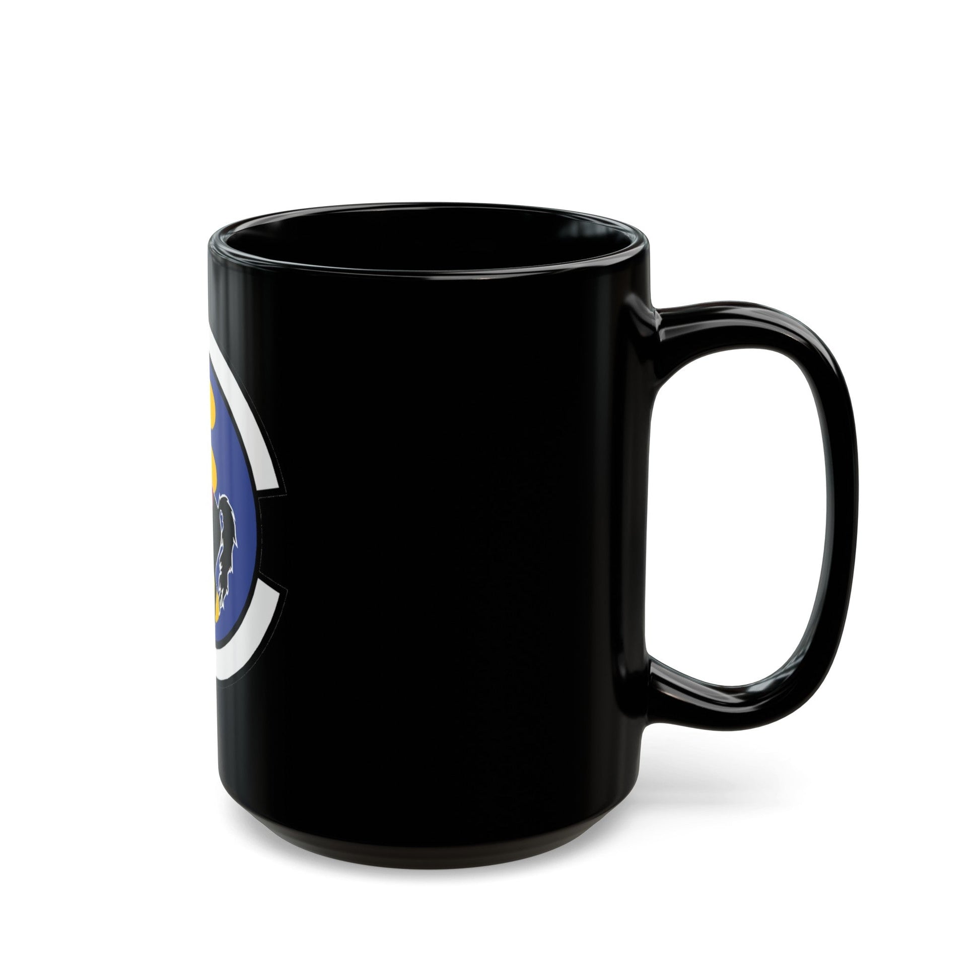 28 Logistics Readiness Squadron ACC (U.S. Air Force) Black Coffee Mug-The Sticker Space