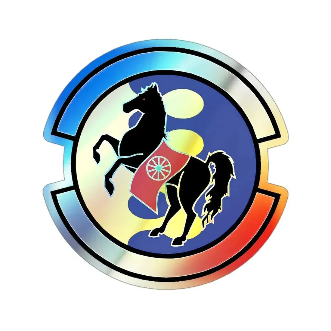 28 Logistics Readiness Squadron ACC (U.S. Air Force) Holographic STICKER Die-Cut Vinyl Decal - The Sticker Space