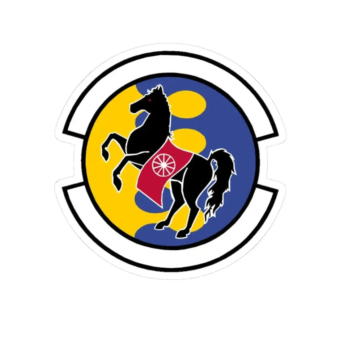 28 Logistics Readiness Squadron ACC (U.S. Air Force) STICKER Vinyl Kiss-Cut Decal 3 Inch White - The Sticker Space